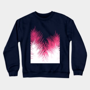 Flamingo Leaves Crewneck Sweatshirt